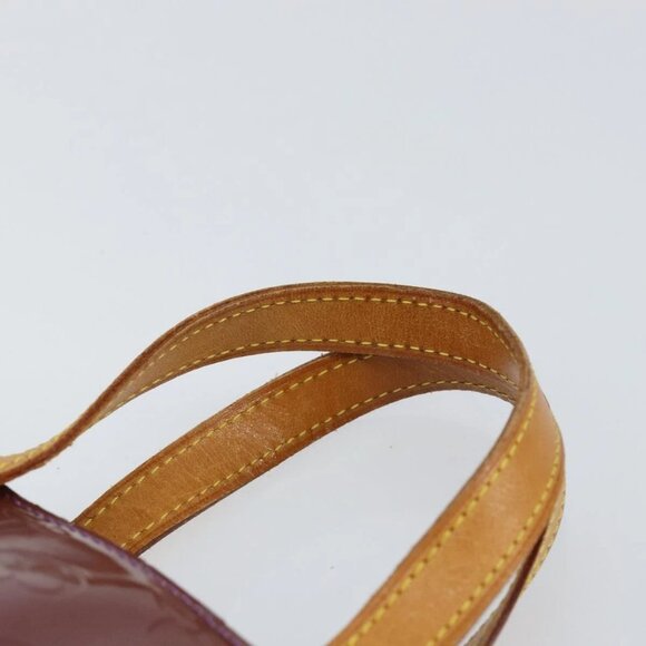 LOUIS VUITTON Monogram Vernis Reade PM Hand Bag Viole M91089 LV Auth 150037 - Picture 9 of 16